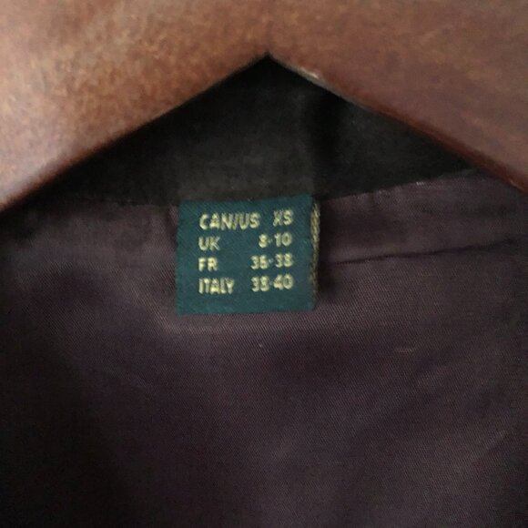 Rich Dark Chocolate Danier Suede Jacket - Picture 3 of 10